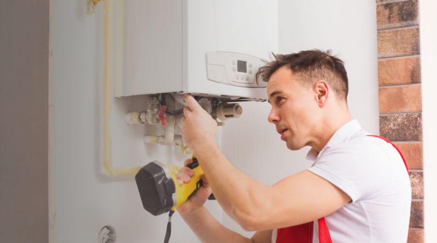 Local water heater installation in Wilbraham, MA